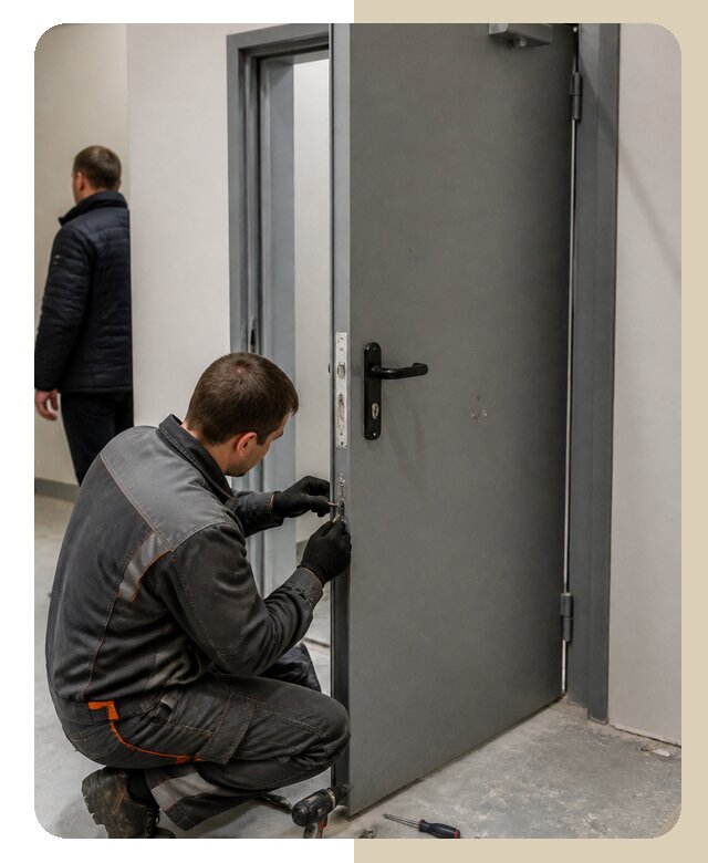 Ремонт противопожарной двери в Белой Калитве по цене 6741 р. | ДвериЛегко-Бкл